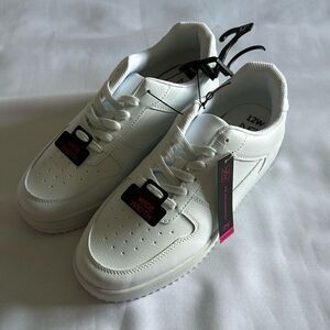 White Platform Sneakers Womens 12 Wide Memory Foam